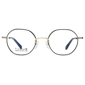 Montures de lunettes en Ni-Titane 34286, monture intégrale géométrique légère, unisexe, verres en résine, origine Danyang - Product Image 1