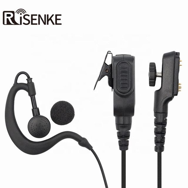 Pt580h Twoway Radio Earphone Microphone Walkie Talkie Headset Headphones Earpiece for Hytera hyt PD780 PT560 PT580 Pd782 Pd788