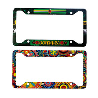 Cadres de plaque d'immatriculation américaine décoratifs sur mesure, cadre de plaque d'immatriculation de voiture, couvre-plaque d'immatriculation américaine