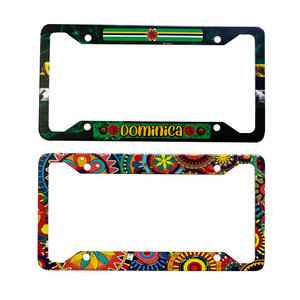 Custom Ontwerp Decoratieve Amerikaanse Kentekenplaten Frames Auto Plaat <span class=keywords><strong>Frame</strong></span> Ons Kenteken Afdekking - Product Image 4