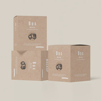 Boîtes rigides carrées personnalisées pour cosmétiques, soins de la peau, bougies, matériaux recyclés, papier de luxe, emballage de bougies d'aromathérapie, boîte cadeau