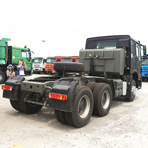 二手豪沃牵引车6x4 6*4轮原动机50吨新豪沃卡车头 - Product Image 6