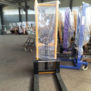 हेबेई स्टेकर फैक्टरी सी स्टील 500 किलोग्राम 1 टन 2टन 3टन 1.3 मीटर 1.6 मीटर 2 मीटर हैंड स्टेकर मैनुअल फोर्कलिफ्ट बिक्री - Product Image 6