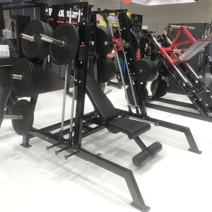 Fitnessbank met gewichtschijven, <span class=keywords><strong>multi</strong></span>-chest <span class=keywords><strong>press</strong></span>, power smith dual system, bovenlichaam trainingsapparatuur - Product Image 3