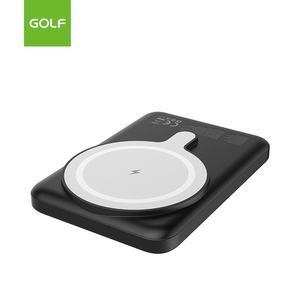 Kích thước mỏng Polymer Power Pack bán buôn nhanh chóng sạc PD 20 Wát xách tay không dây 15 Wát ngân hàng điện 5000mAh với <span class=keywords><strong>LED</strong></span> - Product Image 1