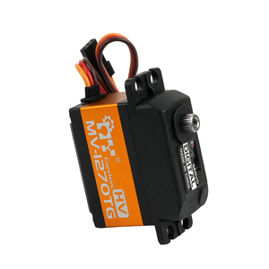 MV-1270TG <span class=keywords><strong>HV</strong></span> 35kg kỹ thuật số servo titan kim loại bánh răng coreless động cơ JR-3P cắm 25t DC6-7.4V cho máy bay trực thăng RC bộ phận - Product Image 3