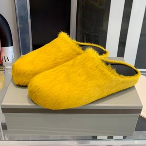 High-quality brand-designed fashionable plush <b>slippers</b> Men's and Women's Matching Luxury Sport Shoes - Product Image 1