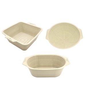 Baking Nguồn cung cấp 2025 loạt các Silicone Bánh Mì Chống Giỏ hình bầu dục có thể gập lại bánh mì lên men giỏ tròn giỏ bánh mì - Product Image 1