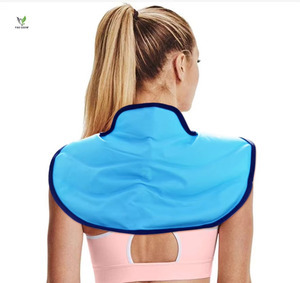 Unisex Ross-Border Gel Protector Ice Pack with Shoulder Pads Cold/Hot Compress Neck Compression Gel for Comfortable Relief