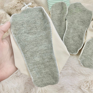 Calcetines a media pantorrilla para mujer, a rayas, transpirables, que absorben la humedad, acrílicos, color caqui, marrón claro, verde, rosa, para jóvenes de 18 a 40 años - Product Image 2