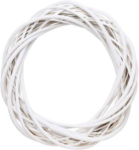 Couronne en osier faite à la main couronne en osier de rotin pour la décoration de Noël et de mariage - Product Image 1