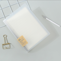 Languo Page de ligne classique avec logo personnalisé, cahier B5 de bureau, couverture en PP, reliure thermique à spirale, papier de haute qualité