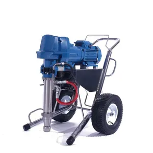 Bomba de pistón sin aire, pulverizador de pintura y masilla, 8,3 L por min, potencia de Motor 6.5HP 4875w, gran carrito, GR 7900E, entrega en fábrica