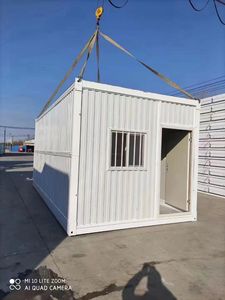 20 pieds Installation rapide Z Maison conteneur <span class=keywords><strong>pliante</strong></span> <span class=keywords><strong>Petite</strong></span> maison pliable préfabriquée Dortoir temporaire mobile Maison conteneur - Product Image 5