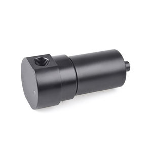 1/4 'pulgadas Aluminio 16 Bar Tratamiento de fuente de aire neumático Amarillo Rojo Negro Plata <span class=keywords><strong>Mini</strong></span> filtro de aire Trampa de agua para tanque de aire - Product Image 1