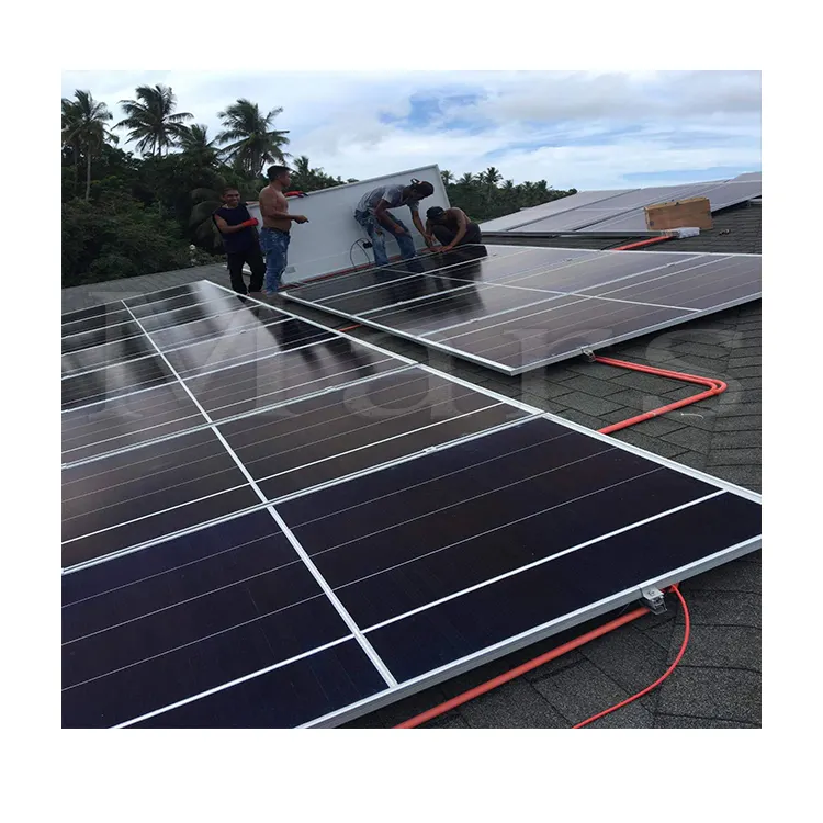 3kw Kit Sistema De Painéis Solares Energia Placas Solar Hibrido 5kw 20K Completo Vivienda Fuera De Red Foto Voltaico PARA Casas