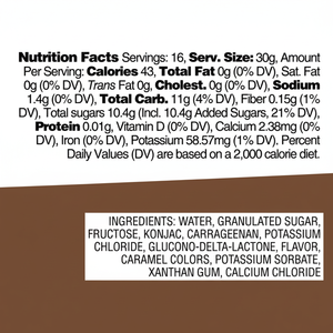 TeaZone – Pot de 1 lb de gelée de café aromatisée aux fruits, pudding sucré, infusion de glucose, prêt à consommer, sachets en forme de boule de dessin animé, paquet en vrac pour - Product Image 1