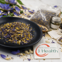 JULYHEALTH Grind Crushed Blue Lotus Grinded Small Pieces Relaxing for Legal Pre-roll Nymphaea Caerulea Flower