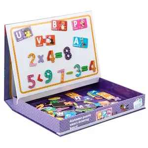 Planche à dessin magnétique pour enfants tableau blanc stylo couleur jouet en bois Alphabet numéro planche à dessin jouets éducatifs pour enfants