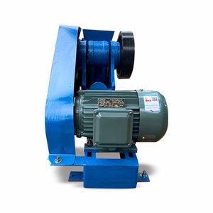 Concasseur à mâchoires, petit modèle portable, pour le broyage de minéraux et de charbon, pour usage en laboratoire et domestique, capacité maximale 10t/h, moteur AC vert. - Product Image 4
