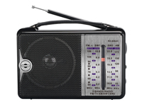 Ama Son Radio multibande FMAM Audio portable Fire Bull la plus vendue d'Afrique du Sud 606 FM AM SW Petite bande radio Alimentation AC