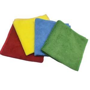 300Gsm Custom Micro fiber Cleaning Cloth Rags Car Absorbent Kitchen Cleaning Cloth Towel