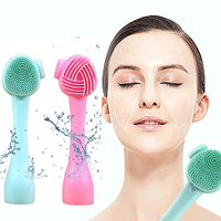 Nouvelle brosse nettoyante faciale multifonctionnelle en silicone écologique pour points noirs, marque privée personnalisée 2026