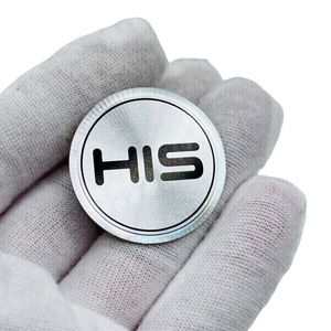 Tùy chỉnh Kim Loại Logo tag Laser khắc nhãn thẻ thép không gỉ nameplates cho các thiết bị - Product Image 3
