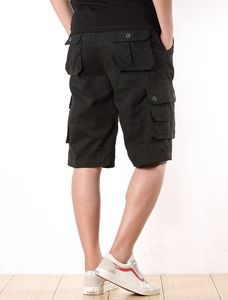 Shorts cargo décontractés en coton pour hommes, 6 poches, pour l'été et les activités de plein air, vente en gros - Product Image 4