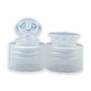 20mm Small Size Flat Top Flip Cap Detergent Toiletries Leak Proof Cover PP Plastic 20/410 Flap Cap