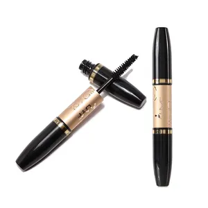 Tùy Chỉnh Mascara OEM Mỹ Phẩm Đôi Đầu Mascara Không Thấm Nước Xoăn Dày Tự Nhiên Longlasting Không Smudged Mascara