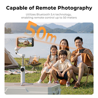 Monitor Esterno per Fotocamera K&F Concept M5, Schermo Wireless da 5 Pollici 4K/1080p con Attacco Magnetico per Selfie, Compatibile con iPhone e Android