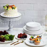 Vaisselle en Mélamine Plats Blancs pour Restaurant
