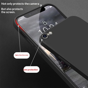 Funda Protectora de Silicona Líquida Mate, Compatible con <span class=keywords><strong>SE</strong></span> 2, Cubierta Completa, Antigolpes, <span class=keywords><strong>para</strong></span> Hombre y <span class=keywords><strong>Mujer</strong></span> - Product Image 1