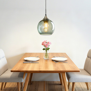 Pendant <b>Light</b> Glass Round E27 Incandescent <b>Bulb</b> Eye Caring For <b>Kitchen</b> Bar Bedroom - Product Image 4