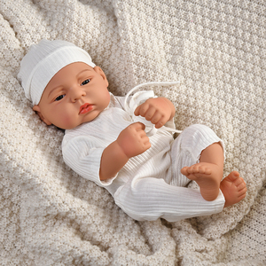 Yeezwood Nuova Bambola Reborn da 40cm per Bambine, Stile Moderno, Corpo Completo in Vinile, Realistica in Silicone - Product Image 5