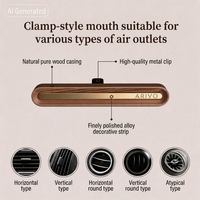 Diffuseur de parfum personnalisé pour voiture, clip de ventilation, diffuseur d'arômes, flacon diffuseur de parfum pour voiture