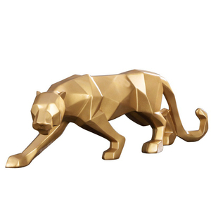 Handmade Phi Nhựa Leopard Điêu Khắc Tùy Chỉnh Màu Sắc Và Kích Cỡ Cho Trang Trí Nội Thất Thấp Moq Bán Buôn Cho Số Lượng Lớn Đơn Đặt Hàng - Product Image 3