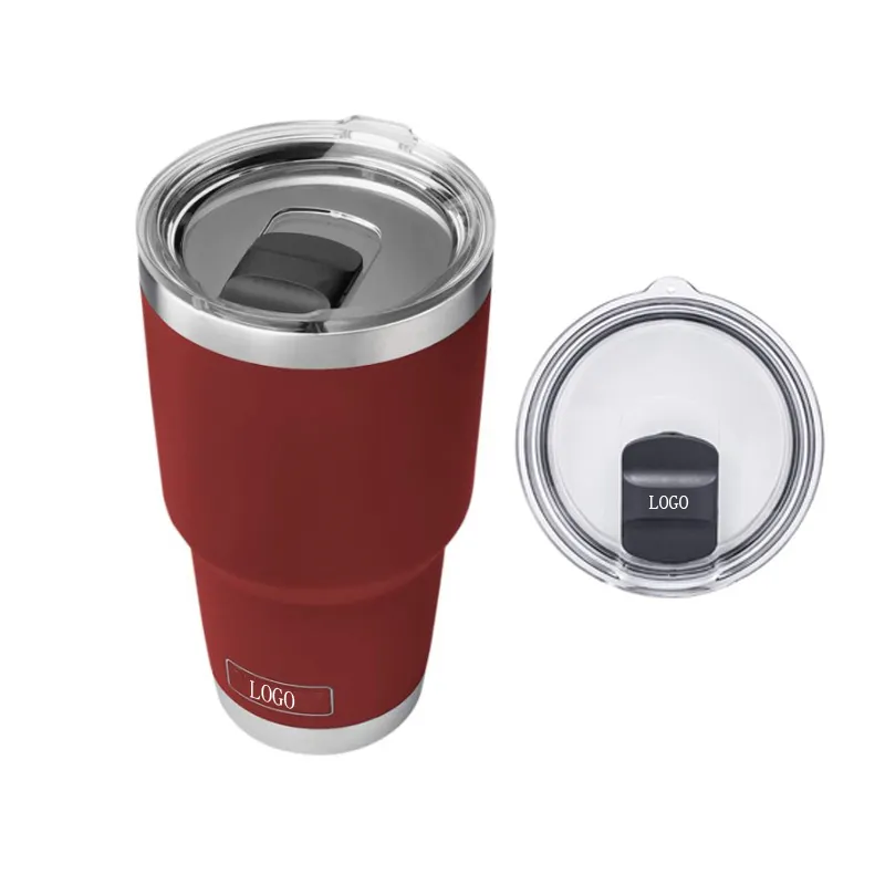 Custom Yetys Tumbler 30oz Mugs Outdoor Vacuum Insulated Water Cups Travel Mug MagSlider Lids