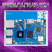Carte de développement Orange Pi 4 Pro en carton ondulé, ordinateur monocarte, processeur octa-core RISC-V, système d'exploitation Linux embarqué, débuts Allwinner