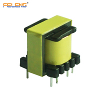 FELENG EE13 Noyau de ferrite vertical personnalisable pour transformateur de soudage à onduleur, bobine de noyau de bobine, montage sur circuit imprimé, haute fréquence