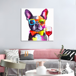 Pintura de animales DIY personalizada por números, pintura al óleo de gato colorido por números, Kits de decoración de habitación, pinturas y artes de pared - Product Image 6