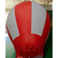 Prix d'usine Taille de logo personnalisé Grande montgolfière gonflable géante à l'hélium au sol pour l'extérieur adaptée à une utilisation en fête