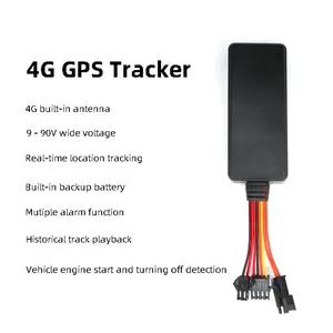 Supplier Wholesale ACC Detection 4G Wired GPS Tracker Device With GPRS Remote Control APP For car