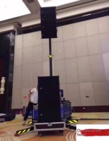 Soporte de Iluminación de Manivela Resistente para Bodas y Eventos, Torre de Elevación Telescópica para Luces Móviles de Escenario, Equipo de Alquiler