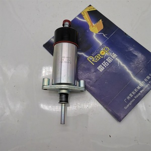 3306 3406 วาล์วโซลินอยด์ปิดเครื่อง 24V รุ่น 155-4653 1554653 155-4654 3E-7985 สำหรับรถขุด - Product Image 1