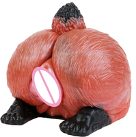 Masturbador Masculino de Silicona 3D con Vagina y Ano, Muñeca de Bolsillo con Vagina Artificial, Juguete Sexual para Hombres