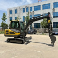 Mini-excavatrice compacte haute performance à chenilles hydrauliques pour travaux de construction, terrassement et aménagement paysager