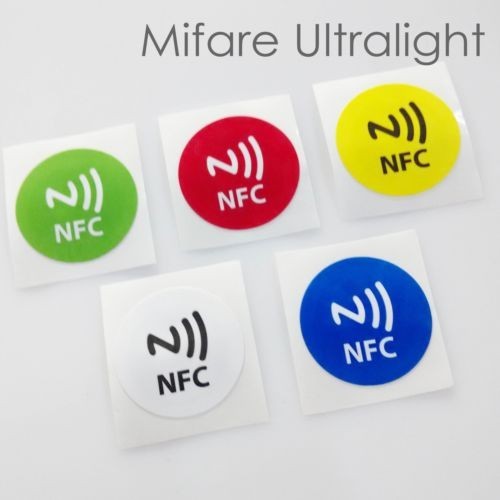 Waterproof Anti Metal NFC Chip Phone Sticker Rfid NFC Sticker Tag 25mm Ntag213 Ntag215 Ntag216 Ultralight Chips