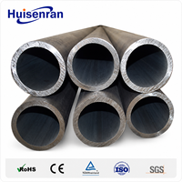Tuyau spiralé en acier au carbone galvanisé HSR, surface polie, norme GB, haute qualité, longueur 6m 12m, certifié API/EU/GS